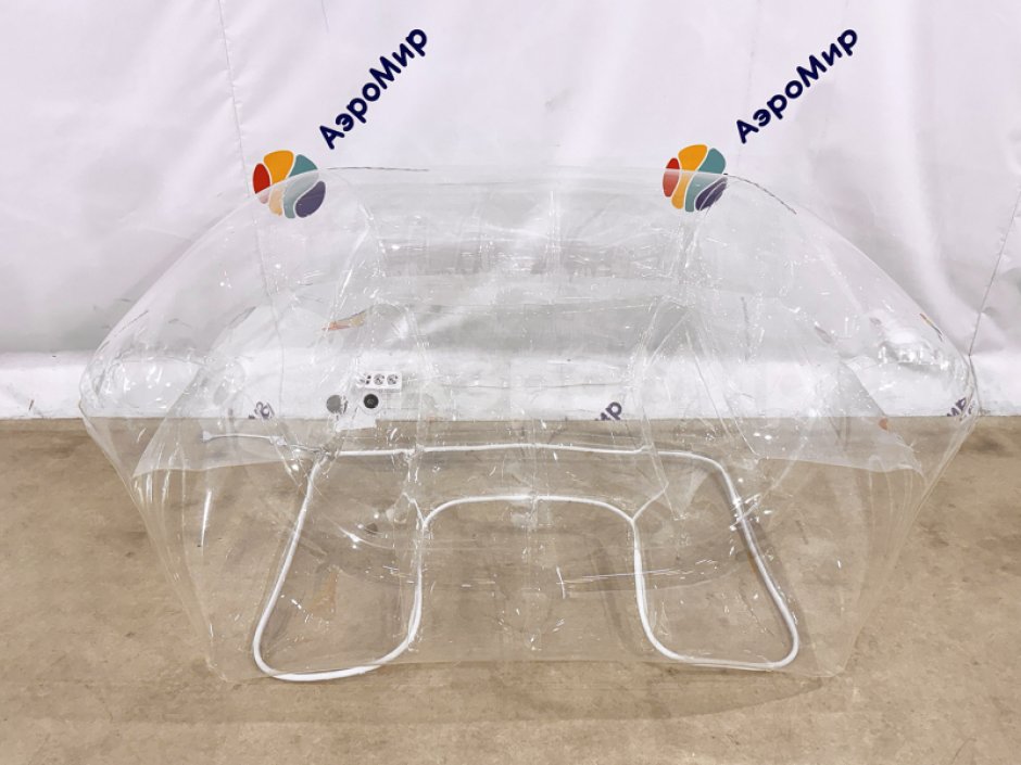Надувное прозрачное кресло для event-пространств