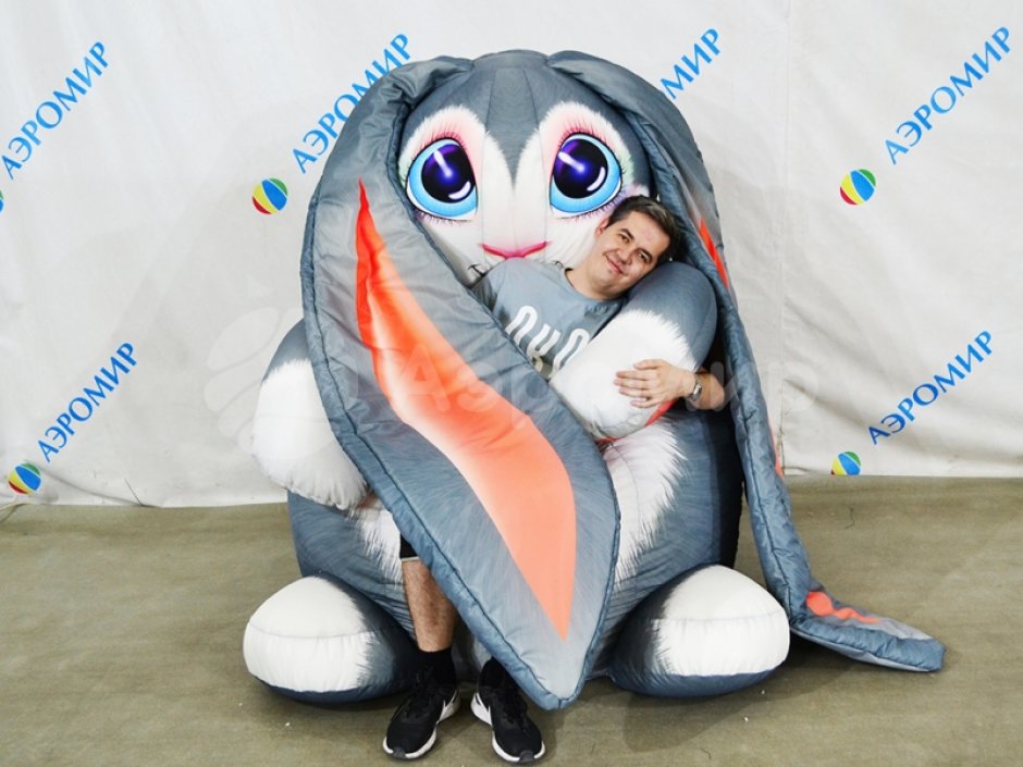 Кресло мешок Зайка для фотозоны и зоны отдыха