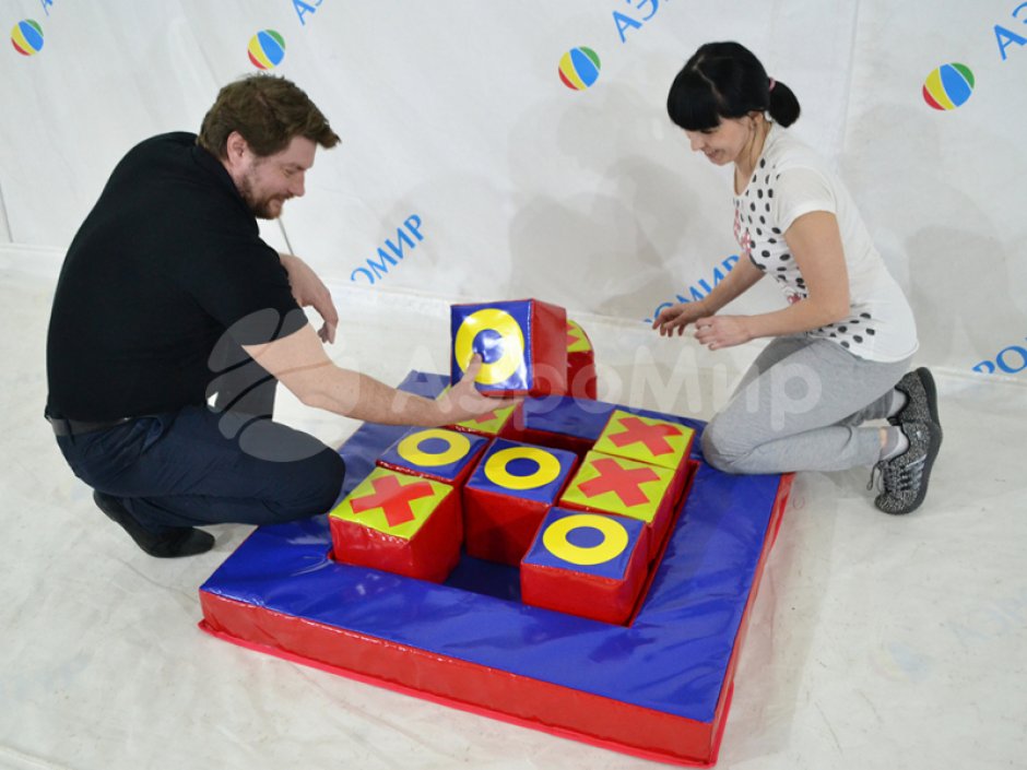 Мягкий игровой набор «Крестики-нолики»