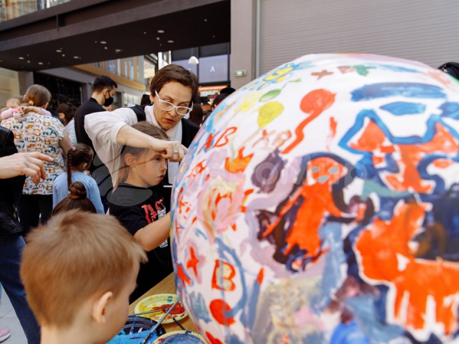 Надувное яйцо раскраска