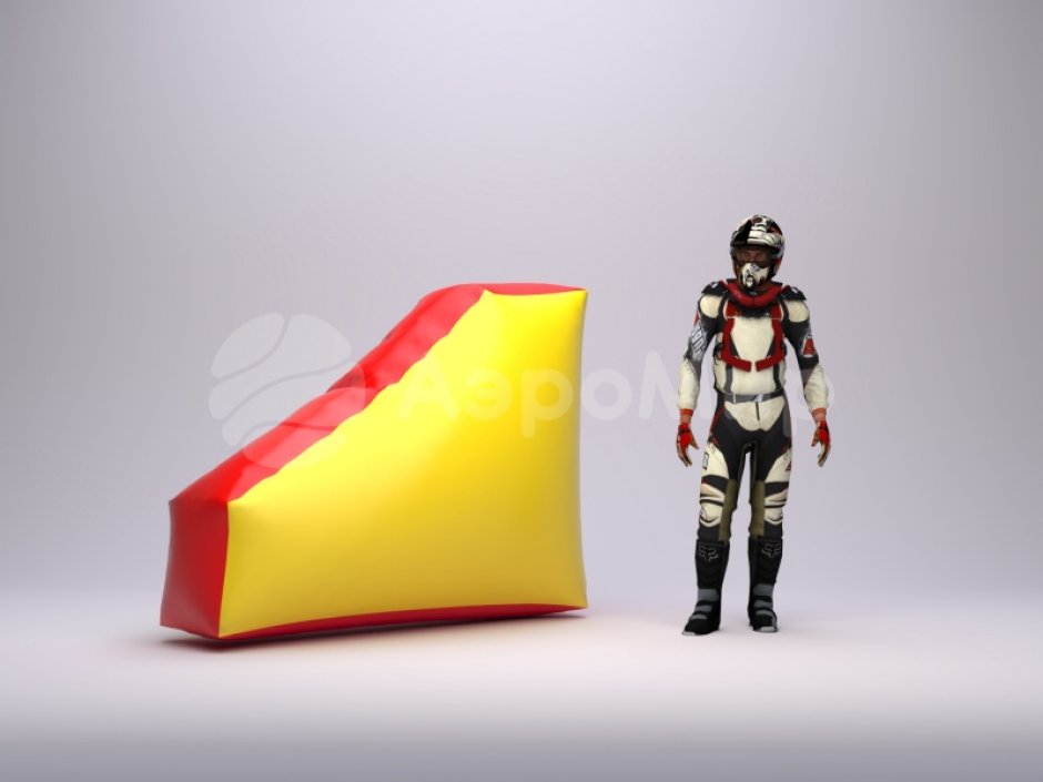 Надувная тактическая фигура Крыло (Wing) для игры в пейнтбол, нёрф, лазертаг и арчеритаг