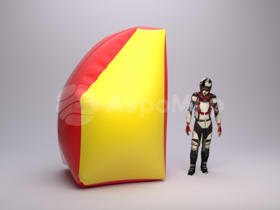 Надувная тактическая фигура Большое крыло (Giant Wing) для игры в пейнтбол, нёрф, лазертаг и арчеритаг