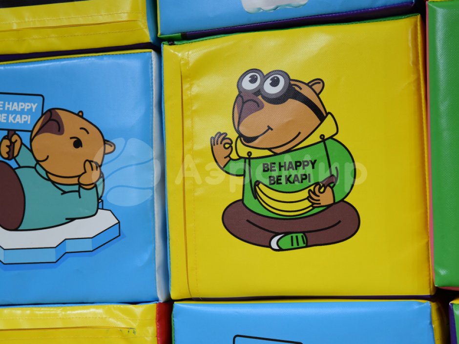 Набор мягких моделей для сборки гигантского Кубика Рубика