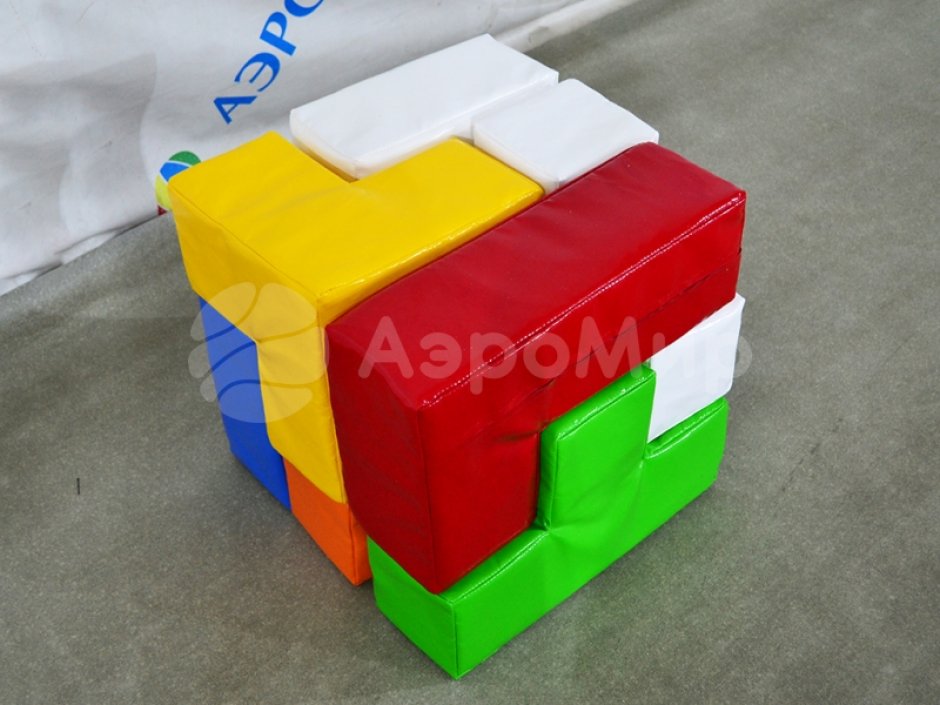 Мягкая головоломка Кубик Рубика