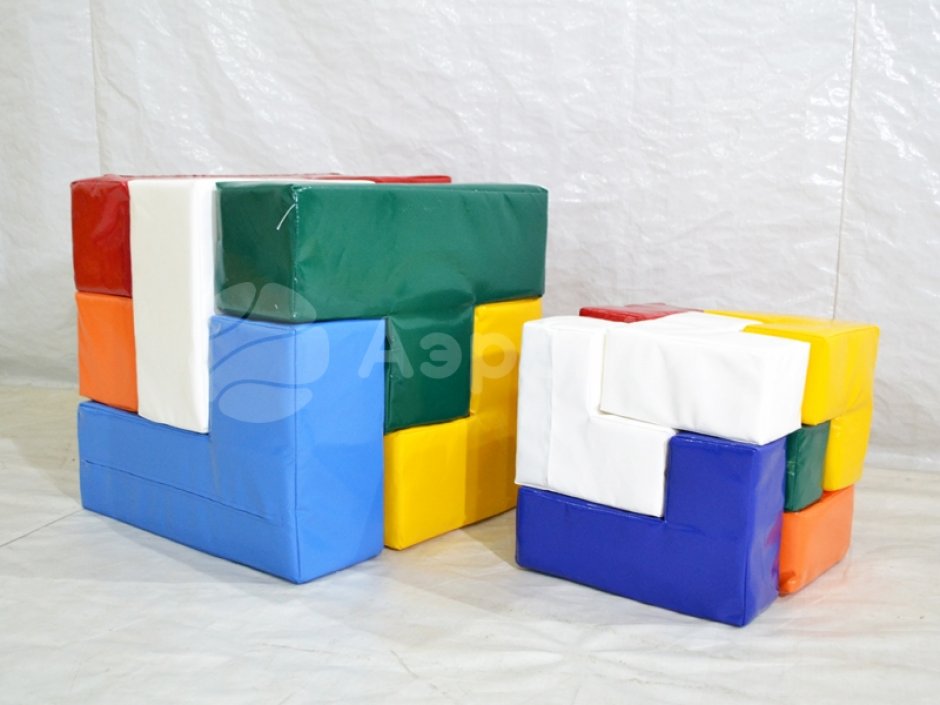 Мягкая головоломка Кубик Рубика