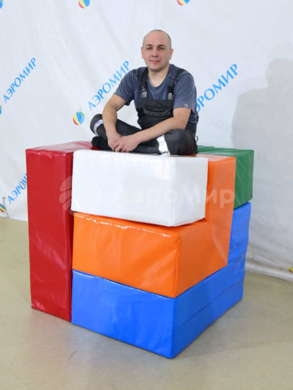 Мягкая головоломка Кубик Рубика