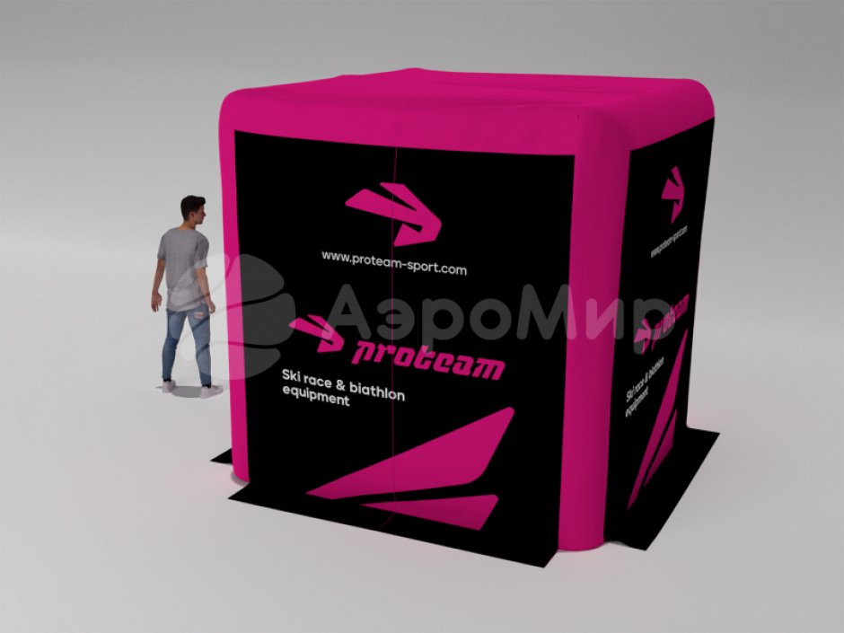 Квадратная надувная палатка