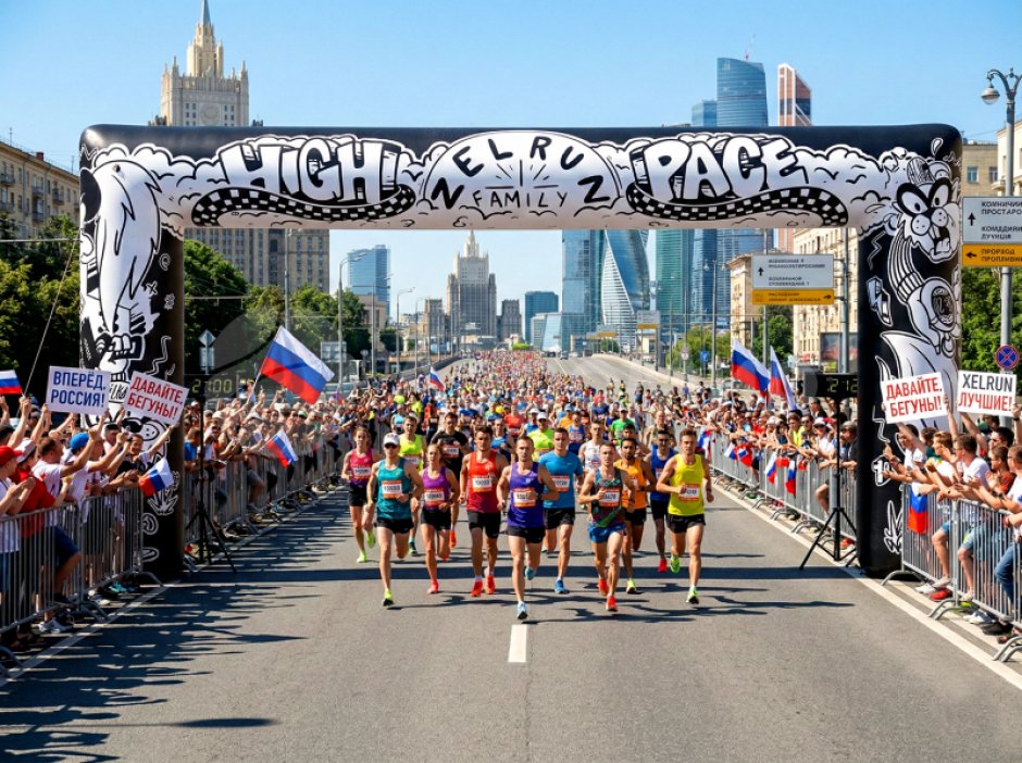 Надувная квадратная арка