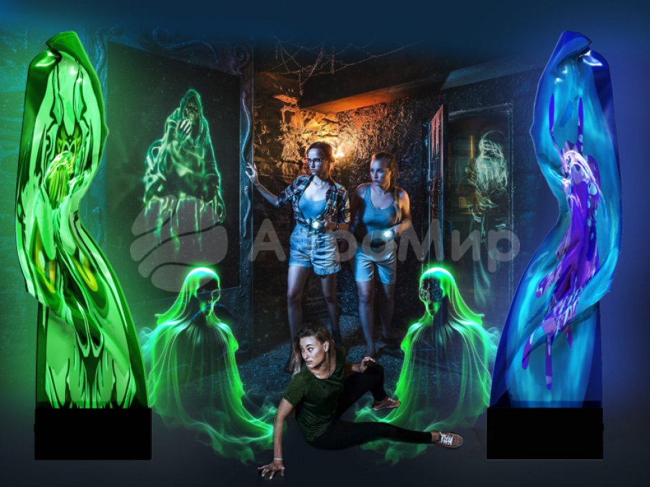 Имитация пламени в игровую и квест комнату