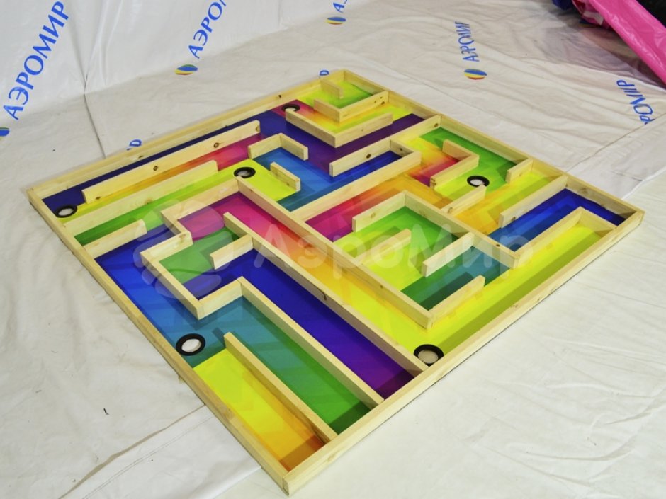 Лабиринт с шариком — командная игра