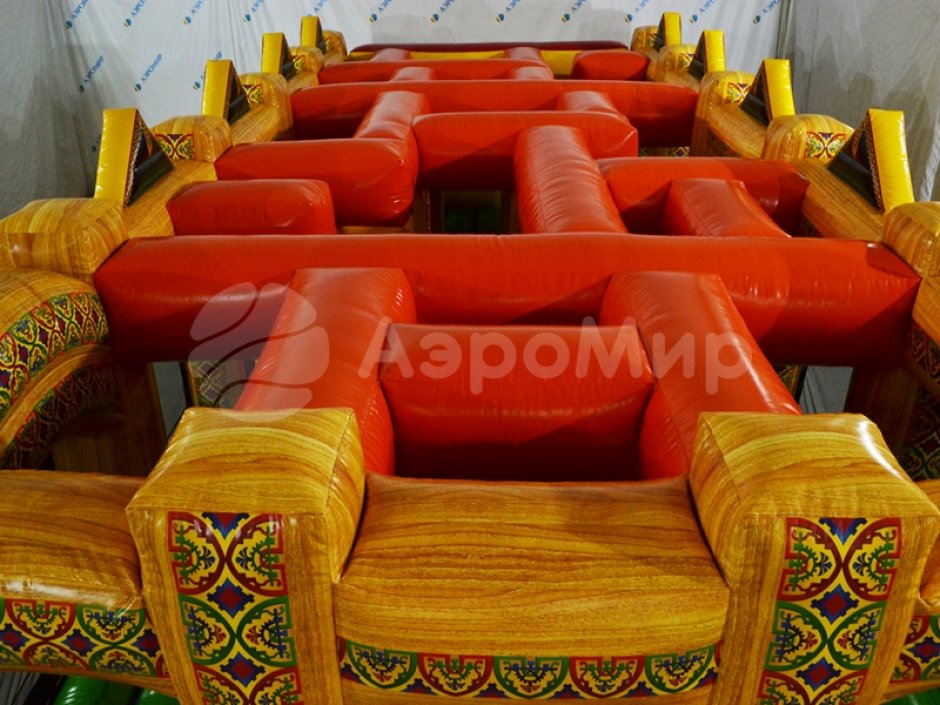 Надувной Лабиринт — дополнительный модуль для батута