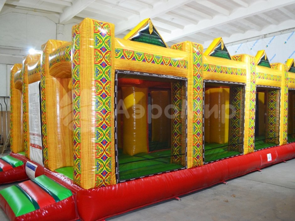 Надувной Лабиринт — дополнительный модуль для батута