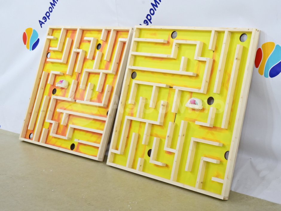 Лабиринт с шариком — командная игра