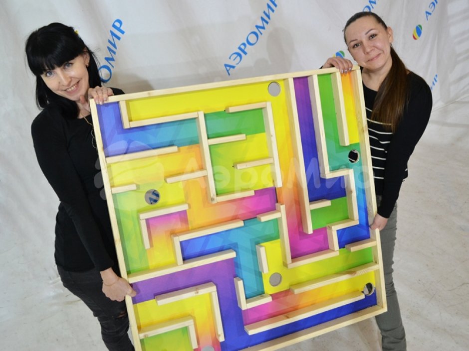 Лабиринт с шариком — командная игра