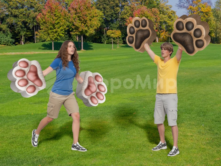 Лапки-Варежки для конкурсов