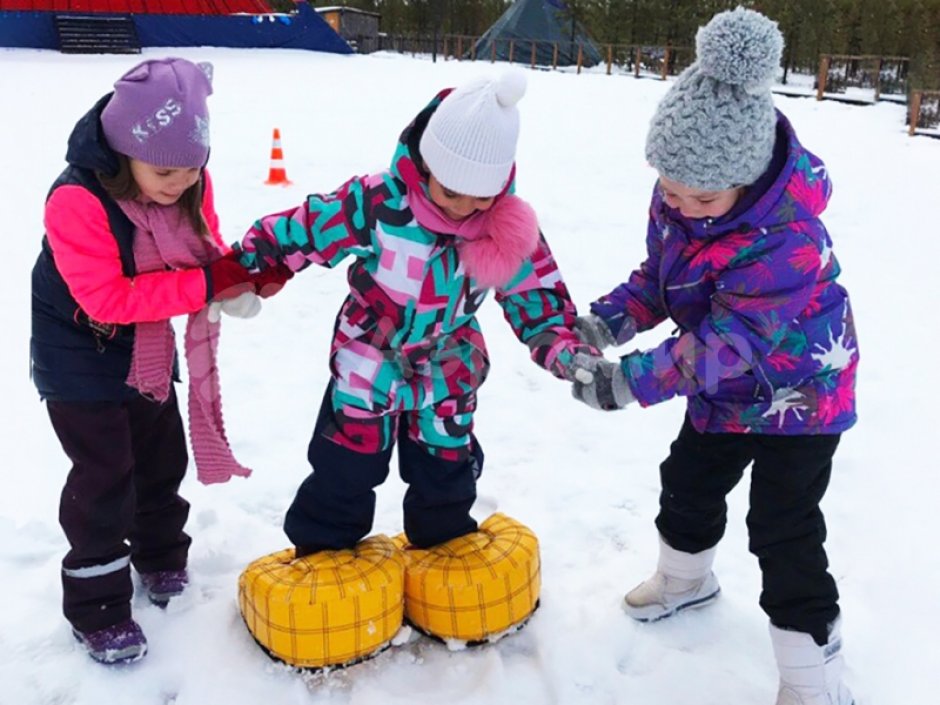 Народные забавы — комплект командных аттракционов для игр, развлечений и забав