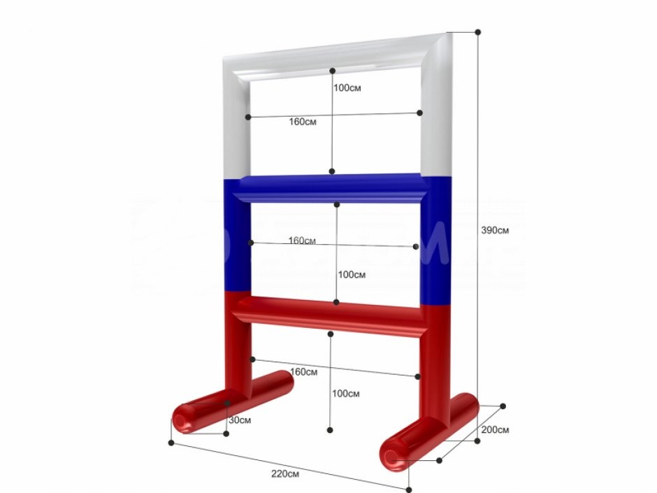 Лестница — элемент гоночной трассы для дронов