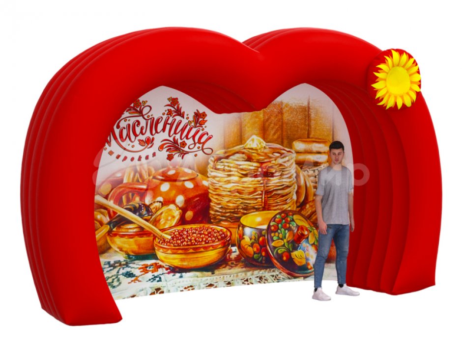 Я Люблю Масленицу — декорации и оформление