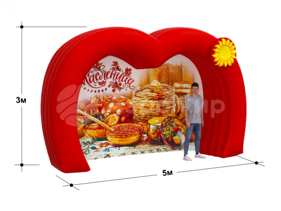 Я Люблю Масленицу — декорации и оформление