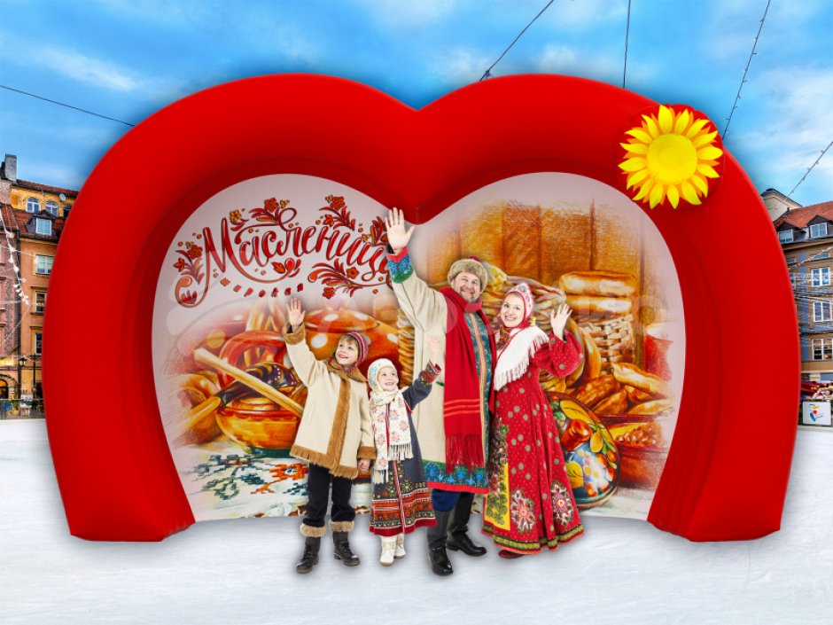 Я Люблю Масленицу — декорации и оформление