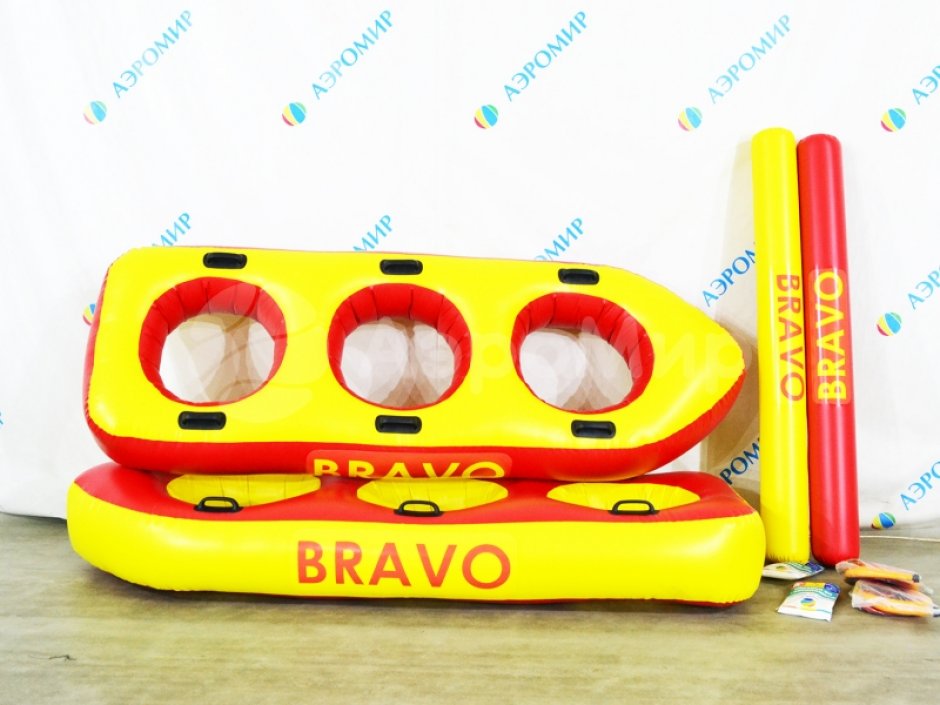 Надувная Лодочка — командная игра для эстафет и развлечений