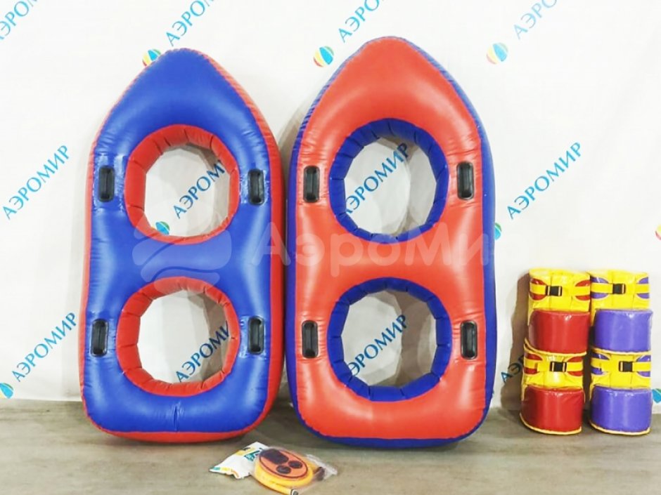 Надувная Лодочка — командная игра для эстафет и развлечений