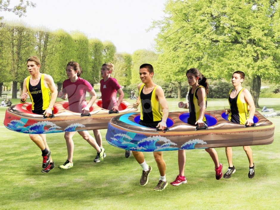 Надувная Лодочка — командная игра для эстафет и развлечений