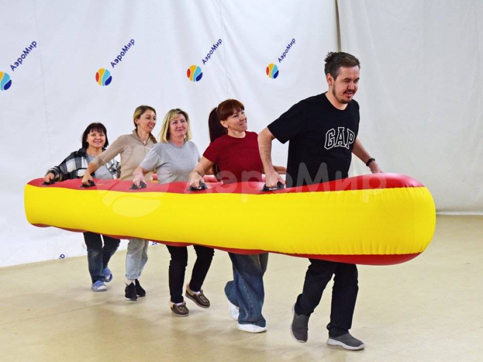 Надувная Лодочка — командная игра для эстафет и развлечений