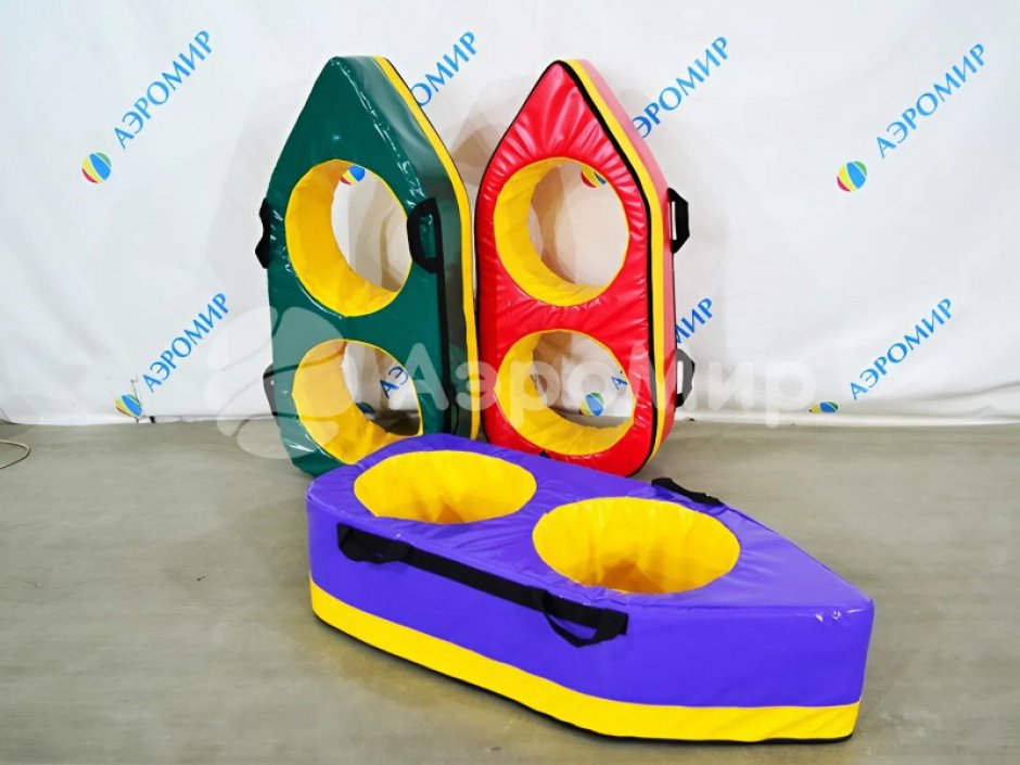 Мягкая лодочка — поролоновый реквизит для веселых стартов и развлечений