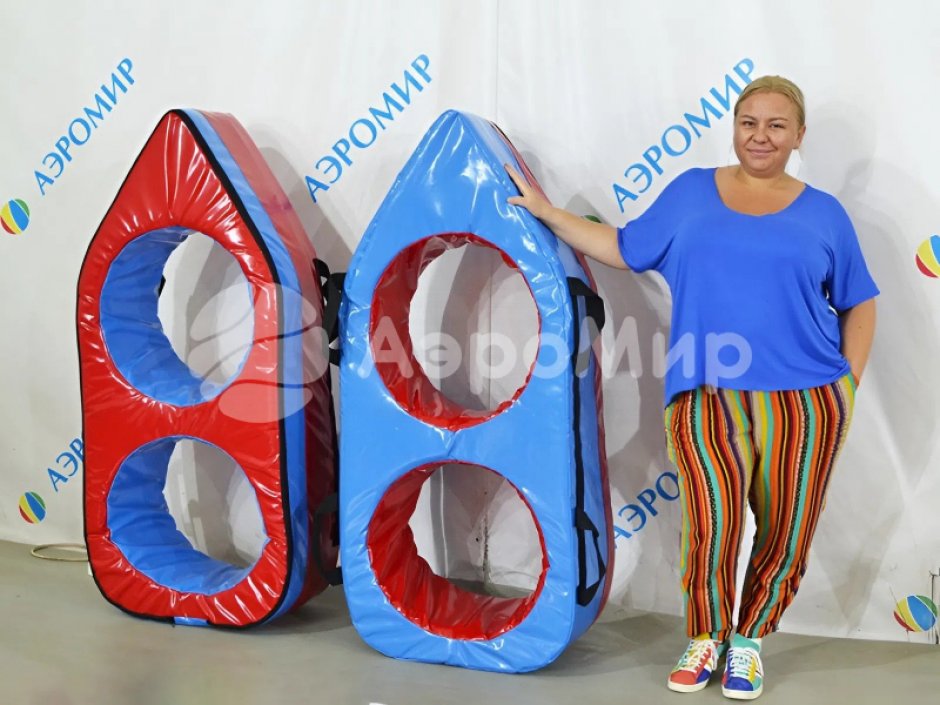 Мягкая лодочка — поролоновый реквизит для веселых стартов и развлечений