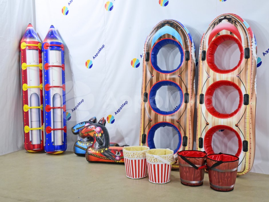 Надувная Лодочка — командная игра для эстафет и развлечений