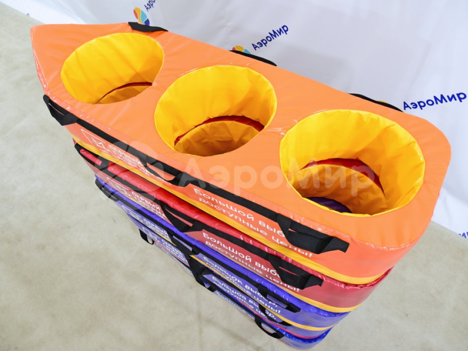 Мягкая лодочка — поролоновый реквизит для веселых стартов и развлечений