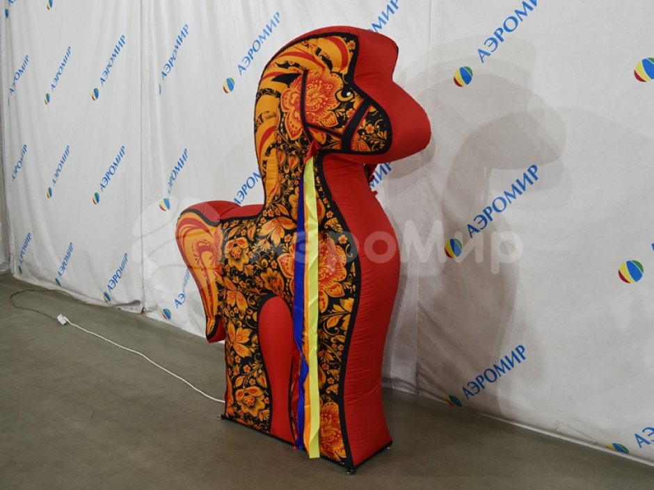 Декоративная фотозона — Лошадка для улиц и помещений