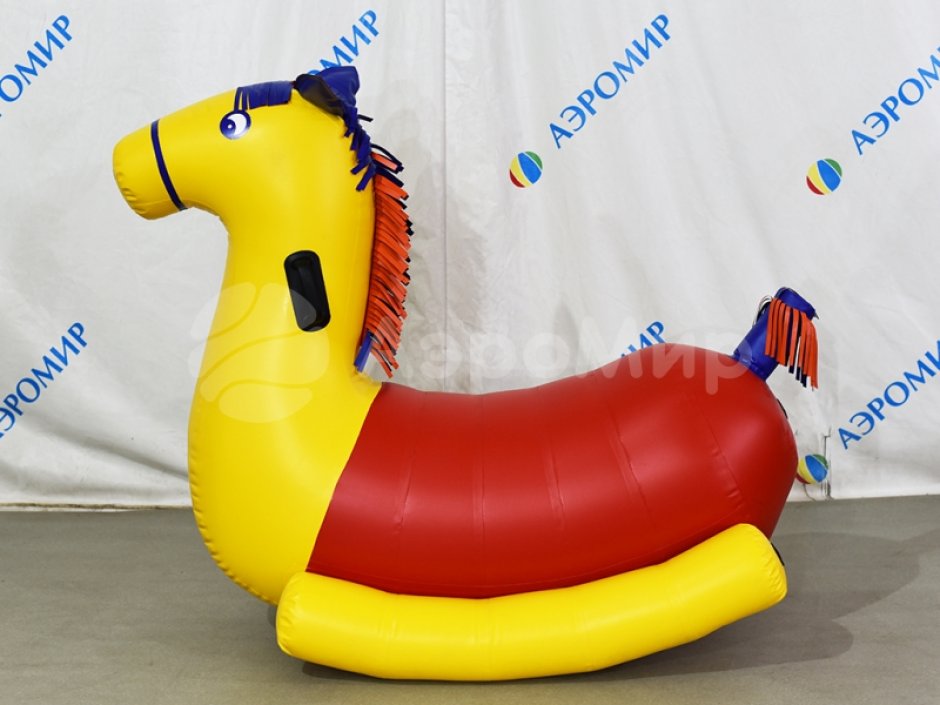Надувной конь — герметичная надувная фигура-качели