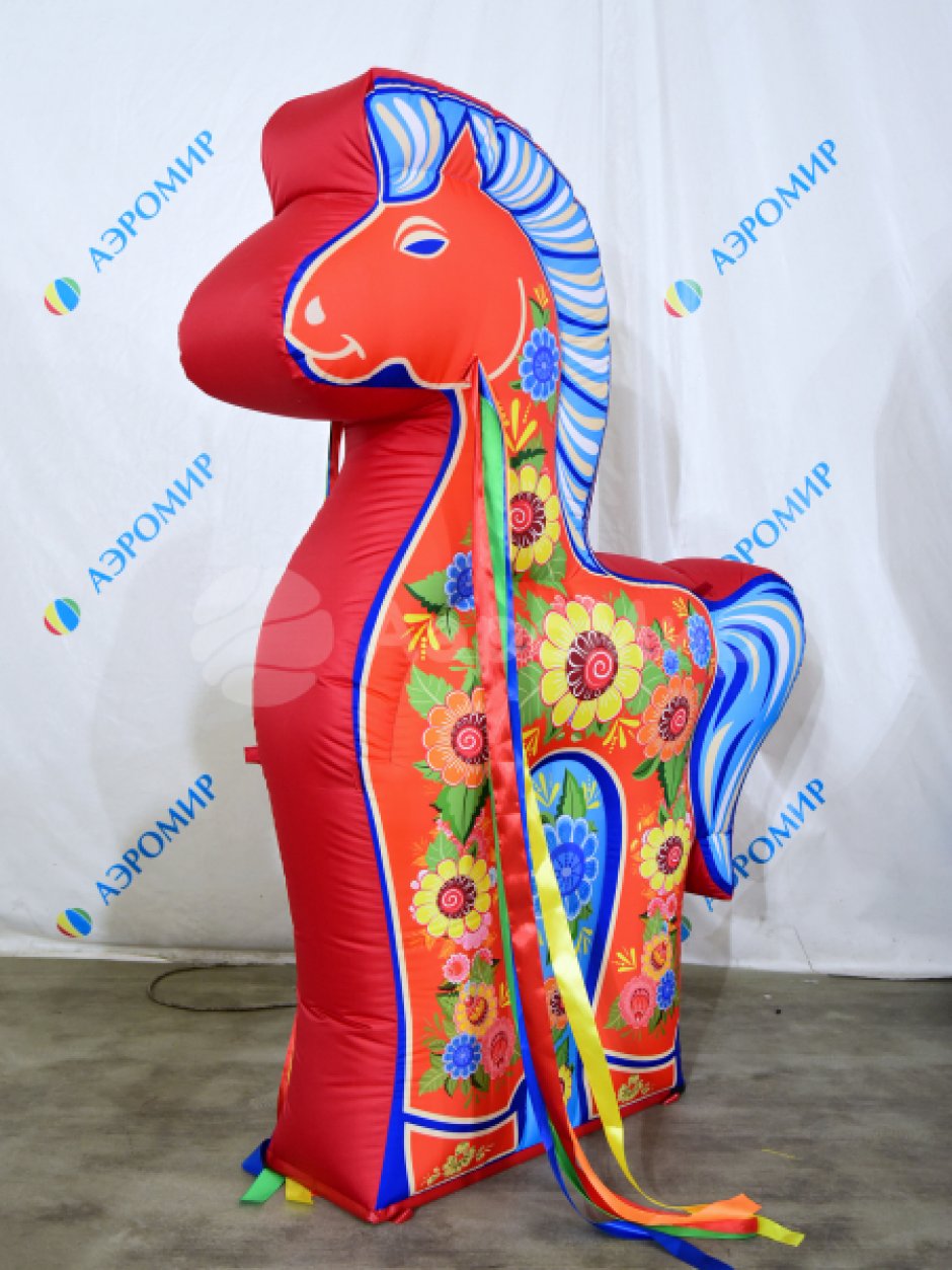 Декоративная фотозона — Лошадка для улиц и помещений