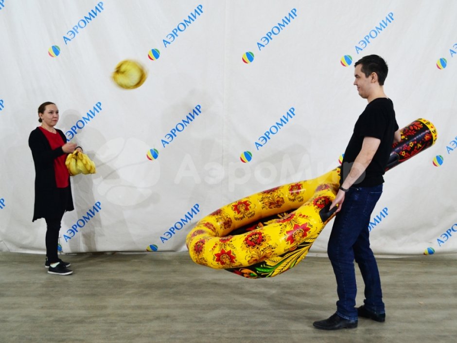 Командный игровой реквизит Гигантская ложка для игр и развлечений