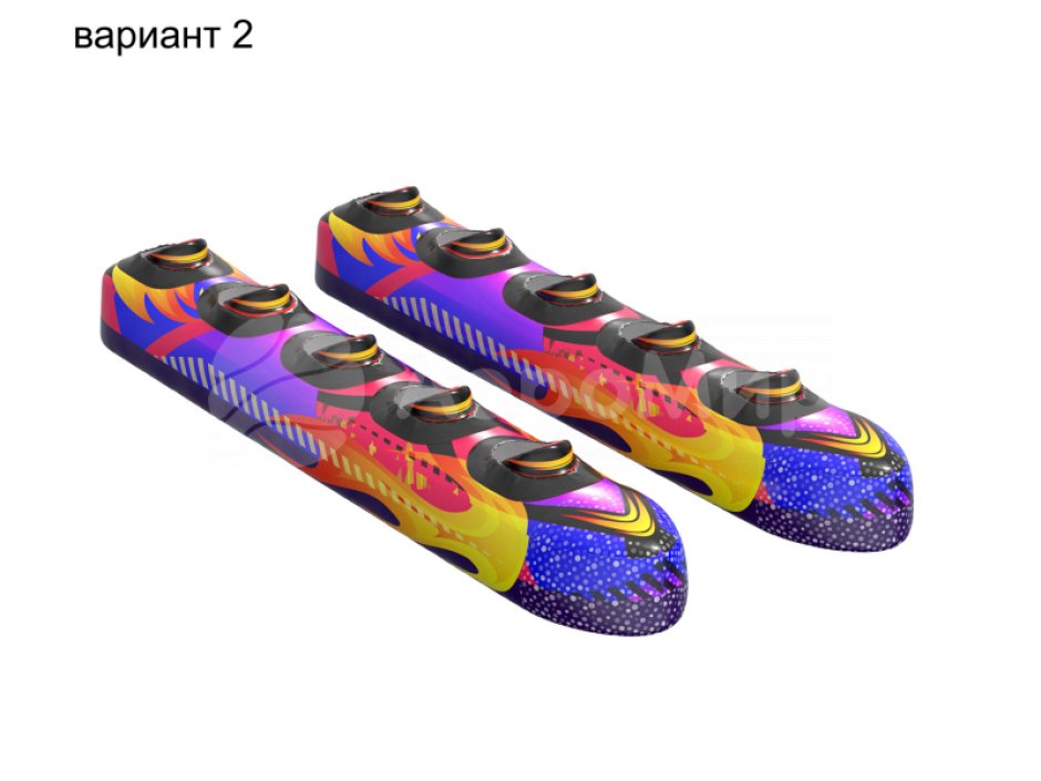 Игровой реквизит Командные лыжи — для детей и взрослых