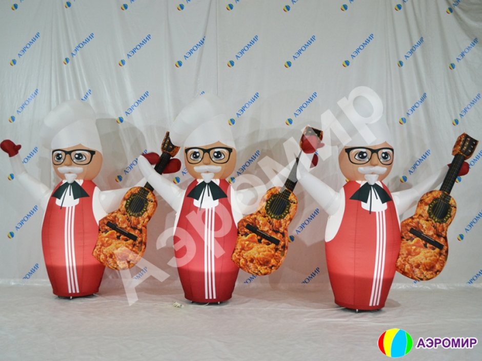 Зазывала с машущей рукой