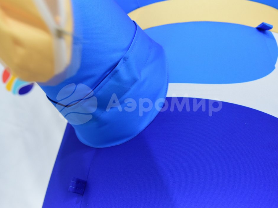 Аэромен машет рукой сложной стилизованной формы для любых отраслей бизнеса