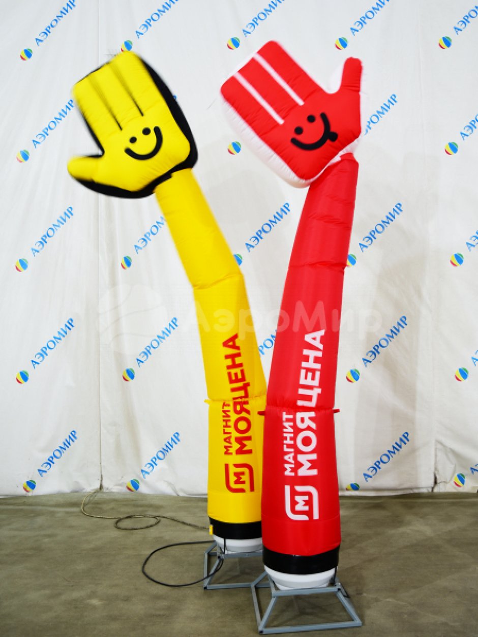 Танцующая труба — с шаром или с фигурой произвольной формы