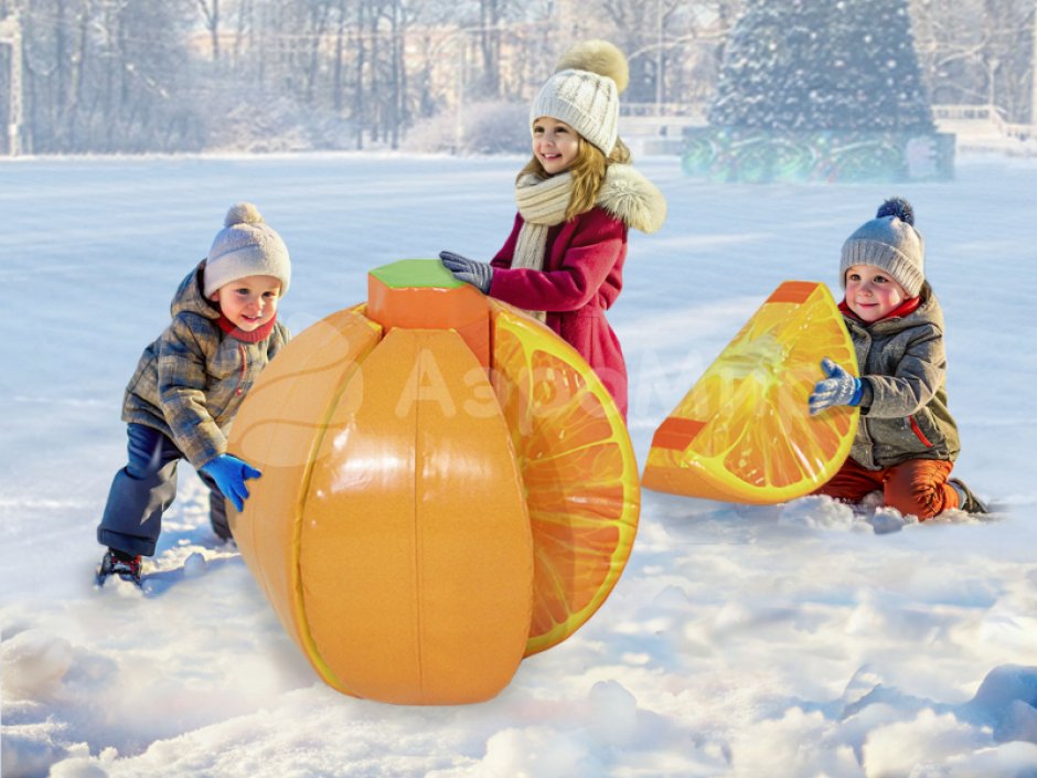 Мягкий модуль Мандаринка