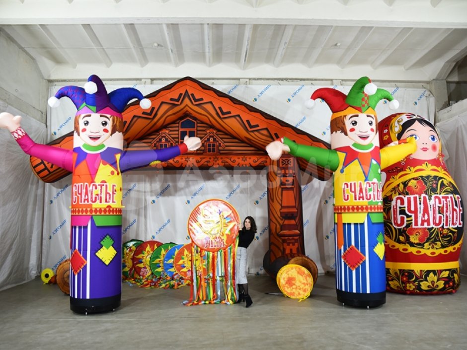 Солнышко с лентами — на Масленицу, Ярмарку или Выставку