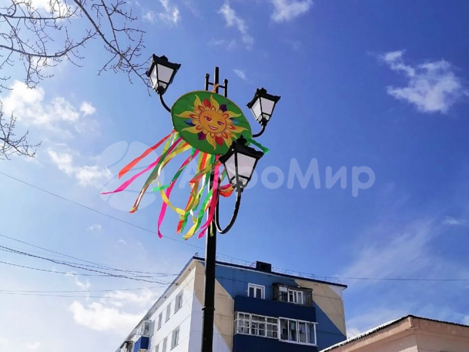 Солнышко с лентами — на Масленицу, Ярмарку или Выставку