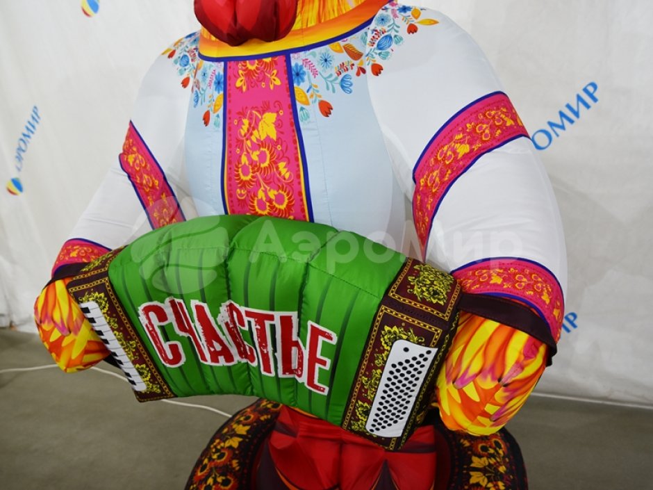 Петушок с гармошкой — на Масленицу, выставку или ярмарку