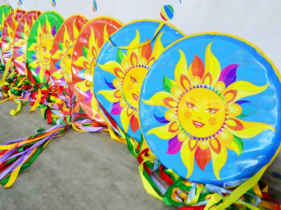Солнышко с лентами — на Масленицу, Ярмарку или Выставку