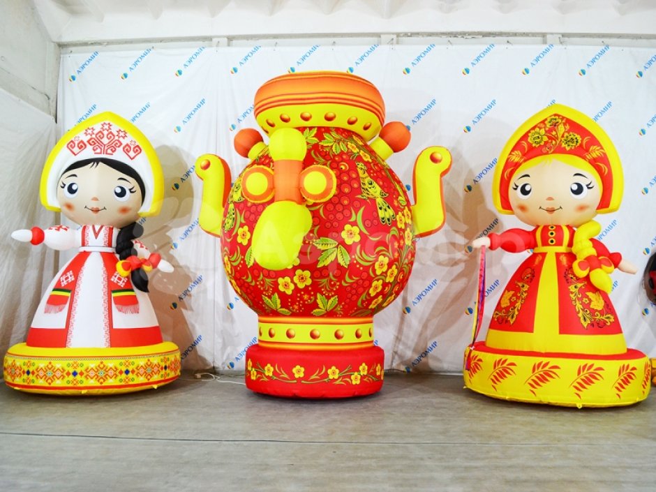 Надувной самовар