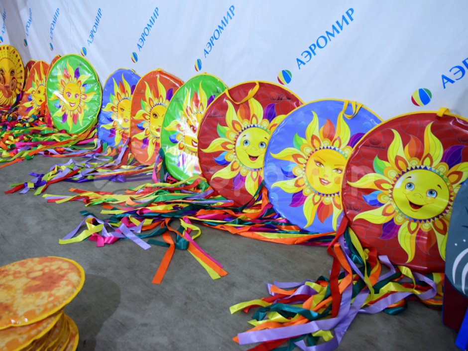 Солнышко с лентами — на Масленицу, Ярмарку или Выставку