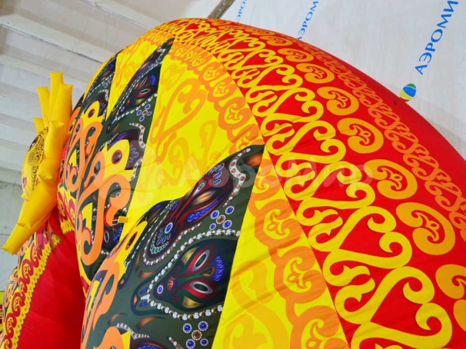 Надувная арка Солнышко — на Масленицу, ярмарку или выставку