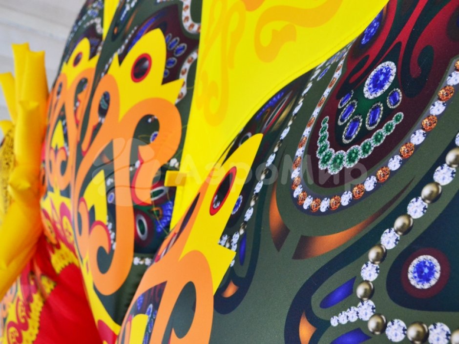 Надувная арка Солнышко — на Масленицу, ярмарку или выставку