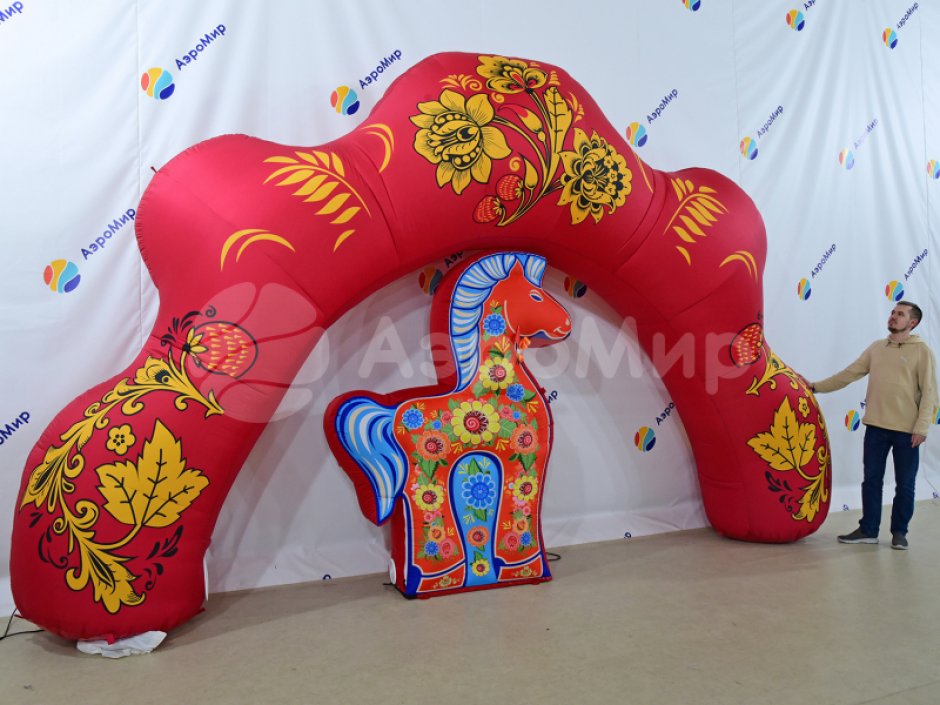 Декоративная фотозона — Лошадка для улиц и помещений